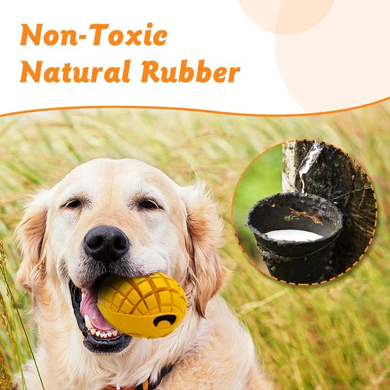 Benepaw Indestructible Dog Toys for Small Medium Large Dogs Interactive Food Dispensing Natural Rubber Puppy Pet Chew Toys Treat