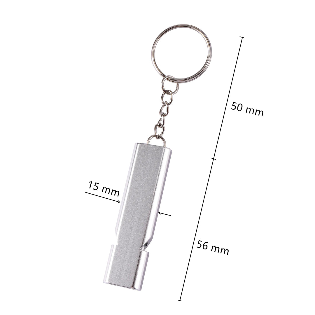 Pet Dog Cats Birds Training Whistle Dual-tube Survival Whistle Portable Aluminum Safety Whistle Outdoor Hiking Camping Whistle