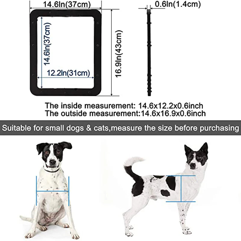 Pet Dog Screen Door Home Lockable Sliding Cat Screen Door Magnetic Self-Closing Screen Dog Fence Locking Function Gate Pet Door