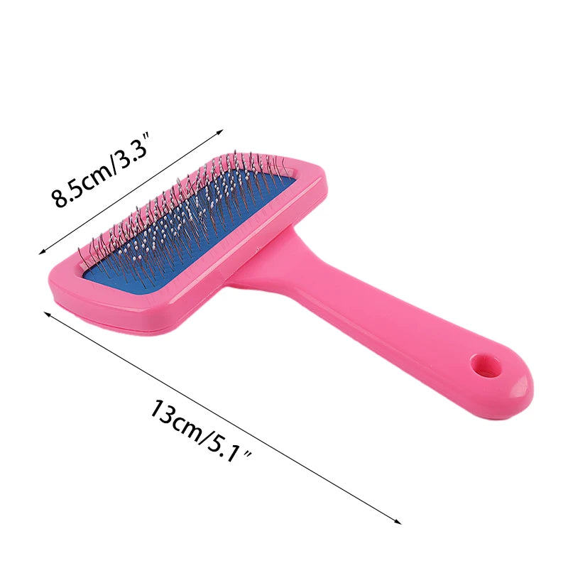 Portable Pet Comb Dog Grooming Trimmer Fur Brush Grooming Needle Comb for Guinea Pig Rabbit Cat Brushes Grooming Tool