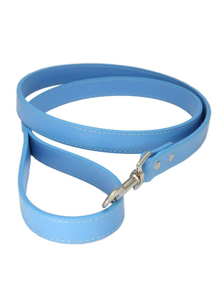 INS Anti-Lost PU Leather Pet Hand Pull Hand Holding Rope Cat Traction Belt Dog Rope Large, Medium and Small Dog Pull Belt