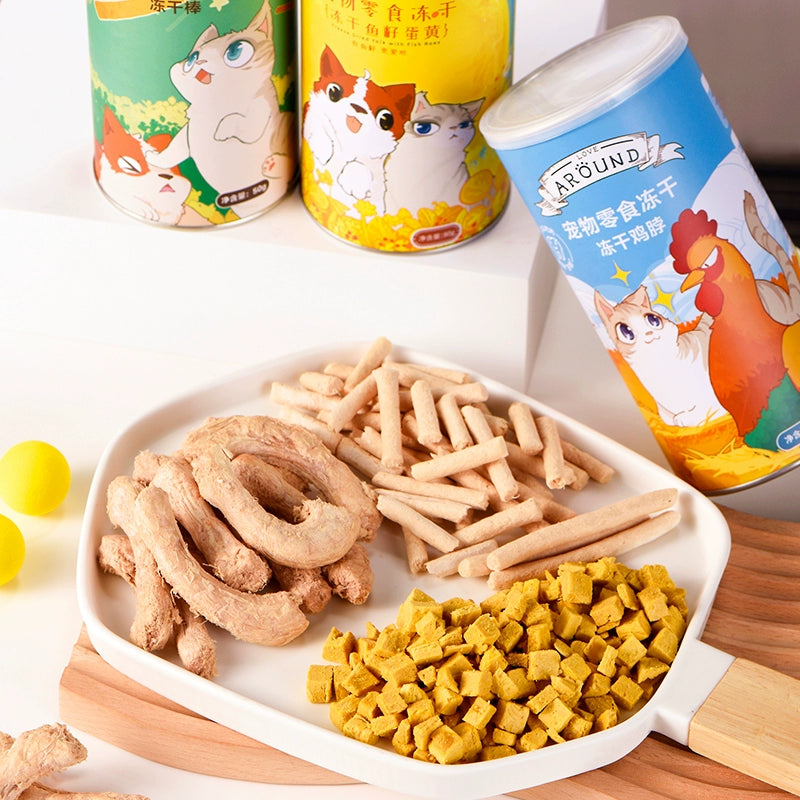 Aifang Kittens Molar Rod Bite-Resistant 50G Freeze-Dried