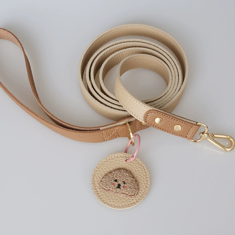 New Arrival Cute Teddy Bear Belt Dog Leash Soft Plaid Dog Does Not Resist 170cm