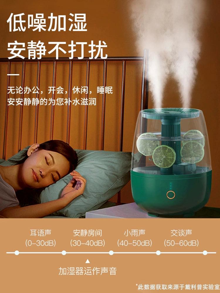 [Selected by Brother Yang] Humidifier 6.8L Heavy Fog For Home Silent Bedroom Pregnant Mom and Baby Air 2023 New Arrival Office Desk Surface Panel Spray Aromatherapy Oil Dormitory Students Girls' Gifts
