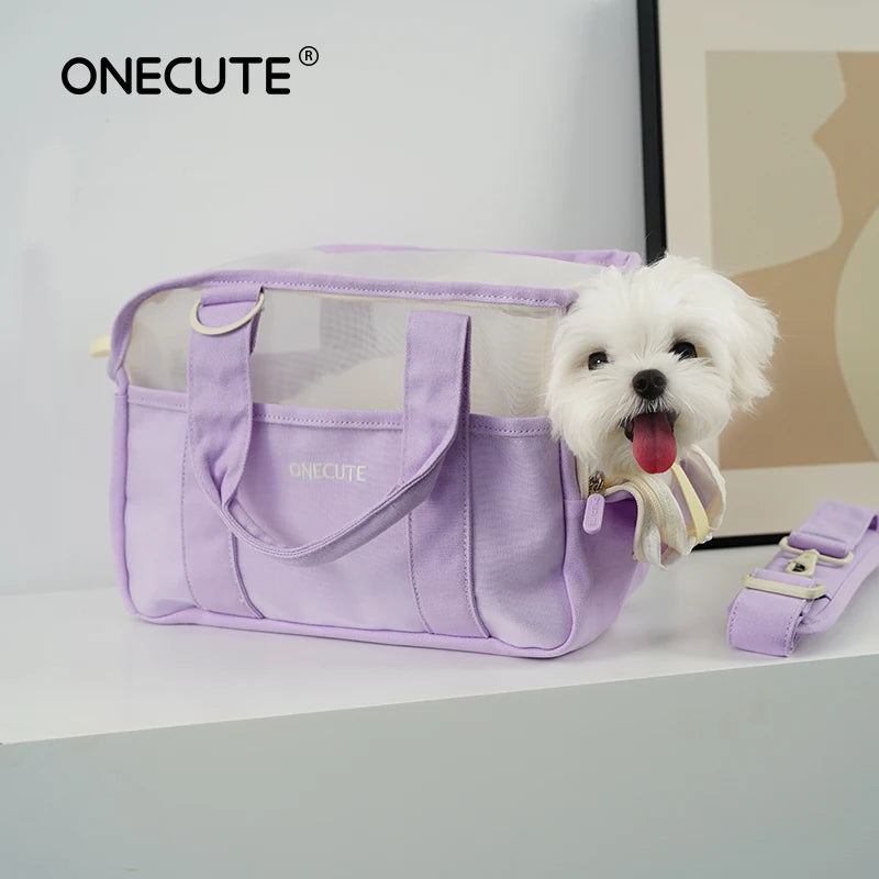 Onecute Carrier Bag Dogs  Cat Handheld Shoulder Transport Backpack Animal Pet Travel  Accessorie
