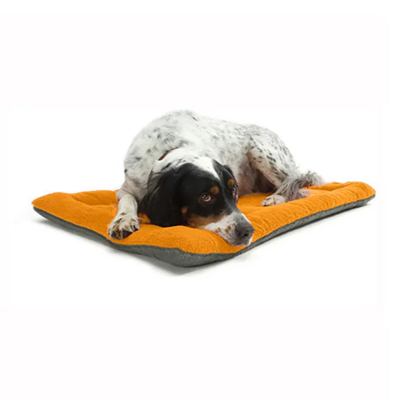 Pet Mat Kennel Pad Cushion Dog Crate Mattress Dog Cat Bed for Large Medium Dogs Rectangle Washable Pet Blanket Cama Perro