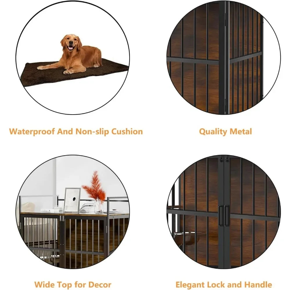 Dog Fence Indoor Dog House Cage Crate Pet Shop All for Dogs Houses and Housing Houses & Habitats Puppy Winter House Doghouse