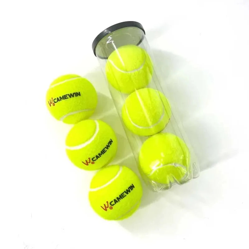 3 PCS High Quality Elasticity Tennis Ball Soft Training Sport Rubber Padel Racket Beach Tennis Balls Practice Reduced Pressure
