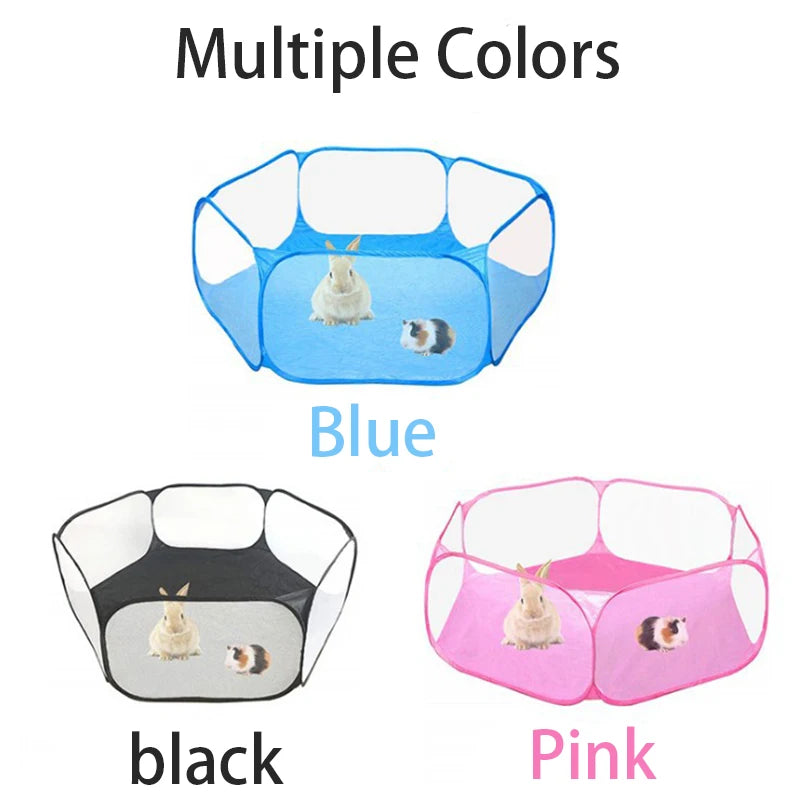 Portable Folding Pet Playpen Playpen for Small Dog Cat Game Playground Fence Hamster Chinchillas Guinea Pigs Small Animal Cage