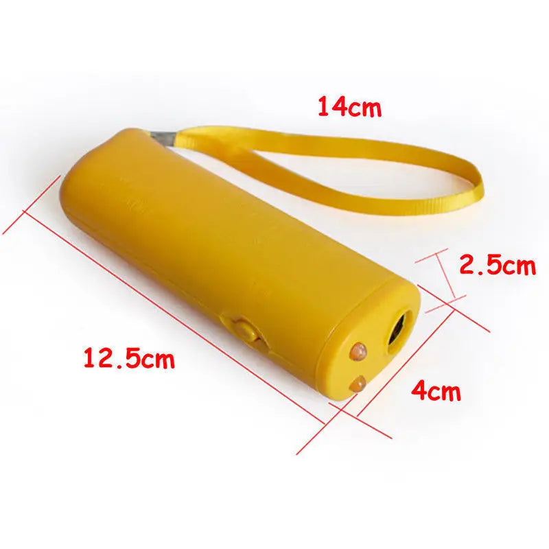 Pet Dog Repeller 3 in 1 Pet Dog Training Ultrasonic Equipment Anti Barking Stop Barking Living Room With LED Flashlight