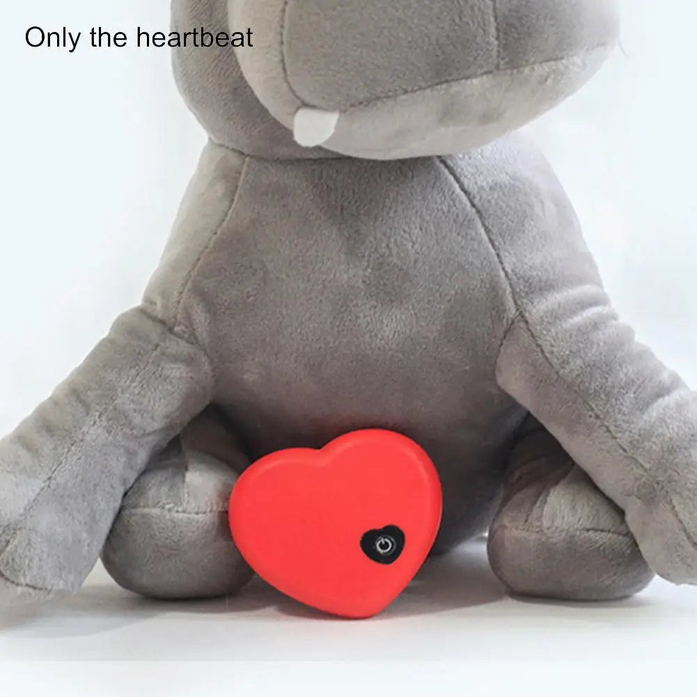 Puppy Behavioral Training Toy Electirc Plush Relief Aid Snuggle Heartbeat Sleep Accessories Anxiety Pet Dog Toy Accessories