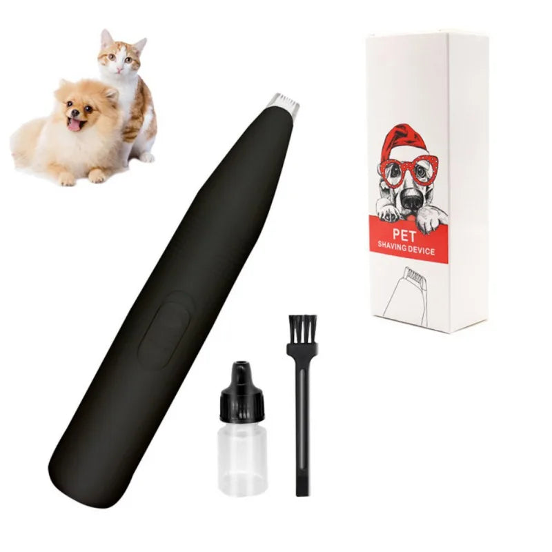 Professional Pet Hair Trimmer Simple Dog Hair Grooming Tool Solid Color Cat Shaving Set Electric Hygiene Supplies For Puppy