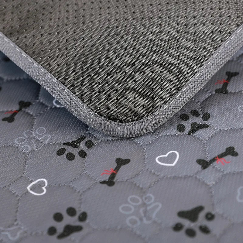 Dog Pee Pad Blanket Reusable Highly Absorbent Diaper Washable Puppy Training Pad Pet Bed Urine Mat for Pet Car Seat Cover