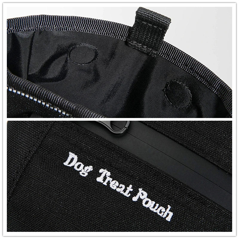 Quality Dog Treat Bag Training Professional Magnetic Opening Pocket Pet Treat Pouch With Adjustable Clip Waist Belt Pet Supplies