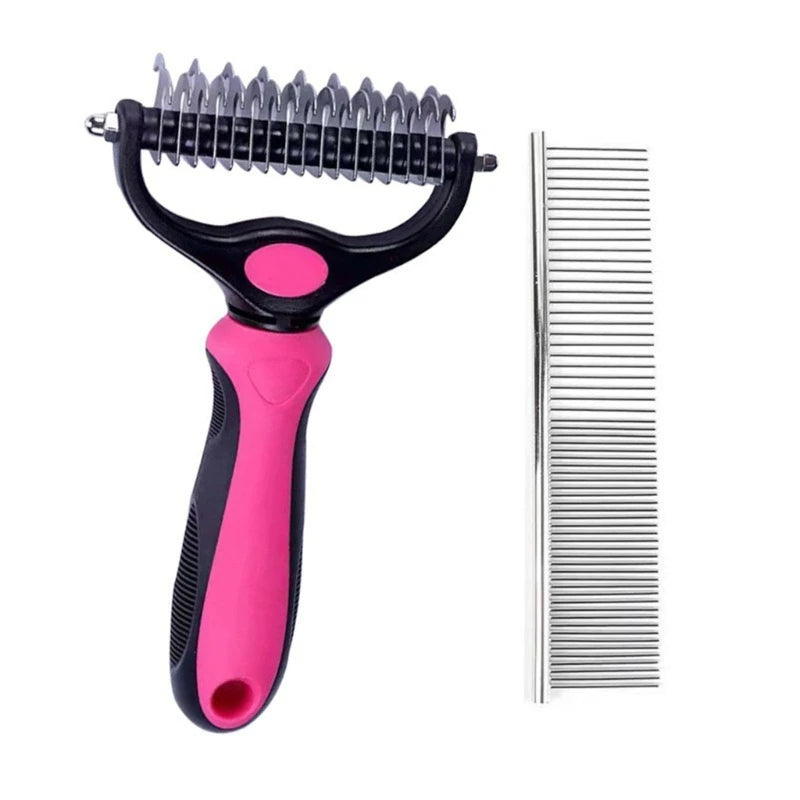 Pet Hair Removal Combs Cats Combs Deshedding Combs Shedding Combs Dogs Combs Grooming Combs Dematting Combs Rake Combs