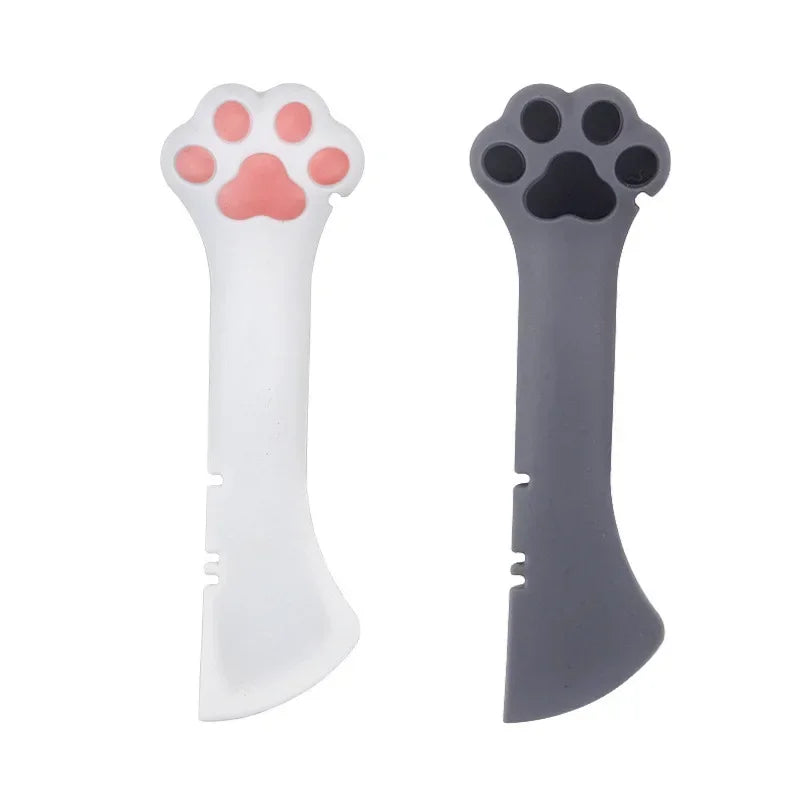 Reusable silicone dog and cat can lid Portable food sealer spoon Pet food lid Fresh can lid Can lid Pet accessories