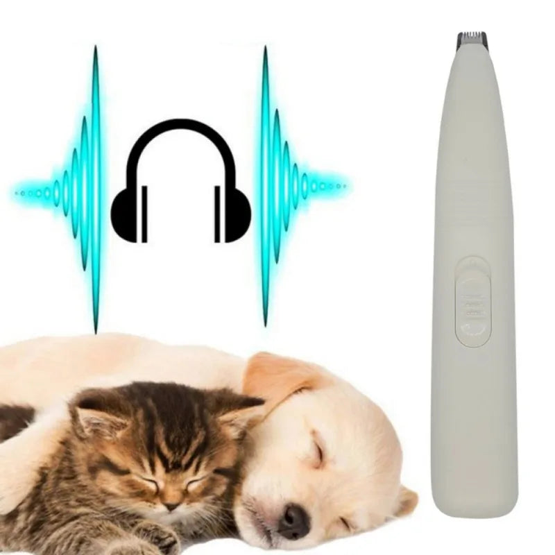 Professional Pet Hair Trimmer Simple Dog Hair Grooming Tool Solid Color Cat Shaving Set Electric Hygiene Supplies For Puppy