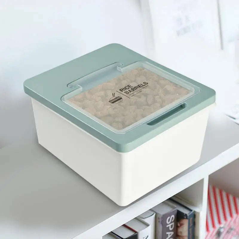 Pet Food Container With Silicone Sealing Lip Large Food Storage Container Dog Cat Bird And Other Pet Food Storage Bin Supplies