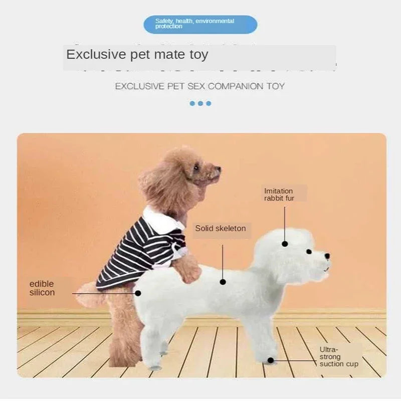 Silicone Simulation Dog Companion Toy Pet Male Condolence Toy Dog Toy Small Dog Bulldog Corgi Teddy Dog Accessories