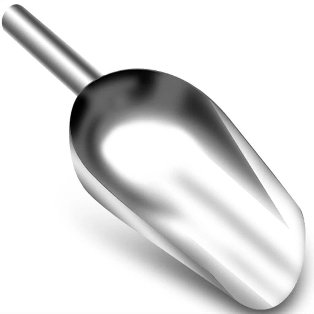 Stainless Steel Pet Food Shovel Pet Feeding Spoon Pet Food Feeding Accessories Durable Practical Dog Food Scoops