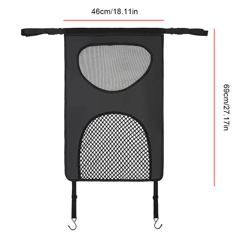 Nylon Car Pet Net Barrier Auto Lightweight Protective Fence Safety Durable Mesh Backseat Barrier Universal for Pets Car Kids