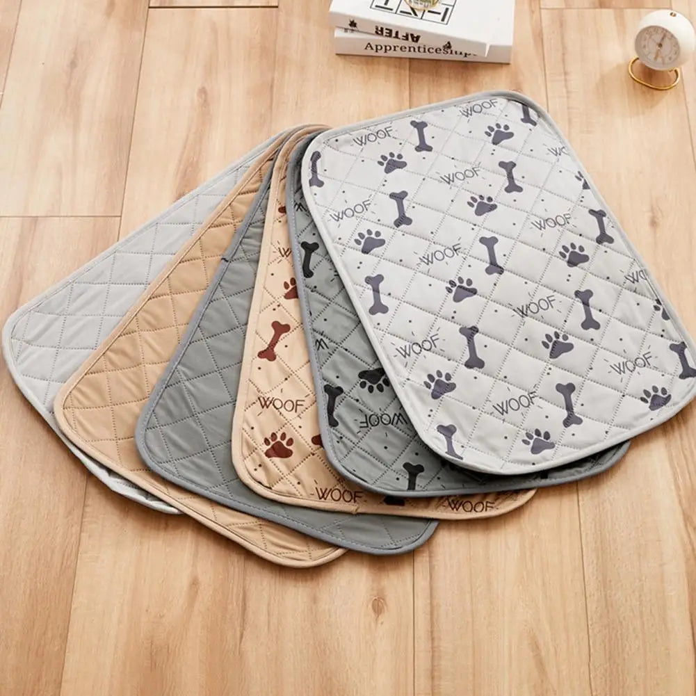 Pet Pee Pad Four-layer Pet Pad Reusable Washable Pet Training Pads Water Absorbent Dog Pee Mat for Small Dogs Breathable Puppy