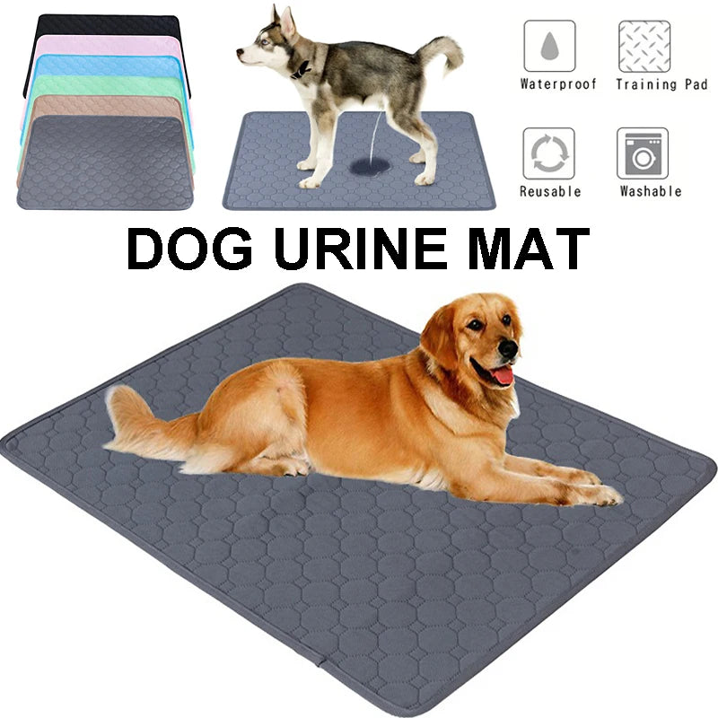 Dog Pee Pad Blanket Reusable Highly Absorbent Diaper Mat Washable for Puppy Training Pad Pet Bed Urine Mat Pet Car Seat Cover