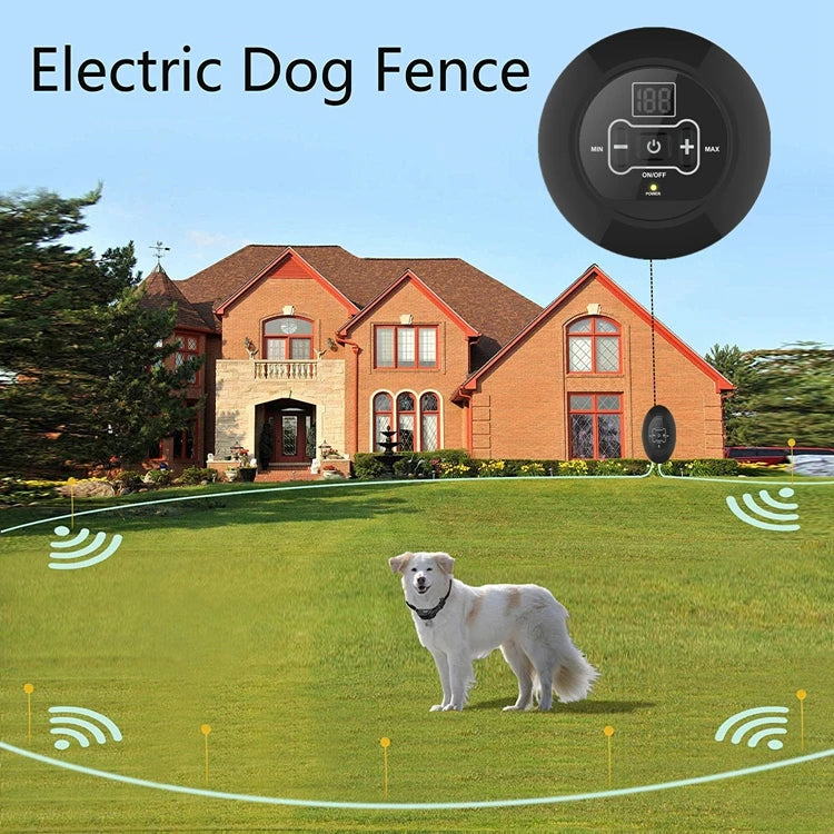 Hot selling pet training electronic fence wireless pet trainer outdoor dog pet fence