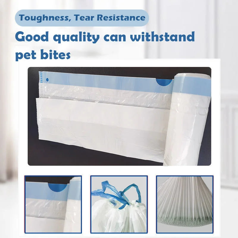 Universal Cat Litter Bag Disposable Thickened Automatic Closing Special Garbage Pet Box