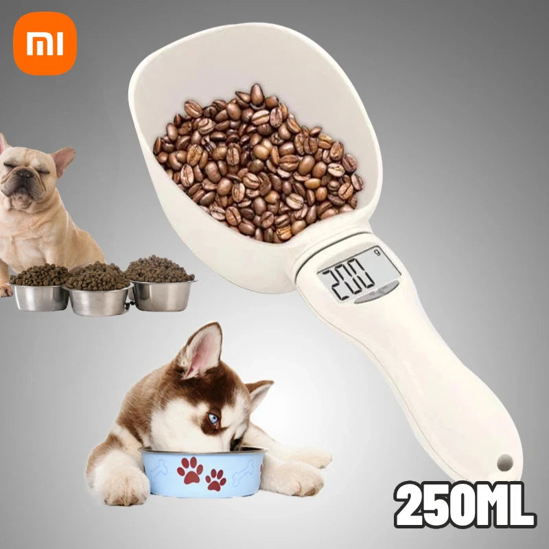 Xiaomi Electronic Measuring Tool Dog And Cat Feeding Bowl Measuring Spoon Pet Food Scale Digital Display Weighing Spoon Tools