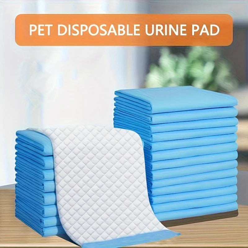 100/50/40/20pcs Disposable Absorbent Dog Training Pads,Pet Pee Pad,Dog Diapers High Absorbent Pet Cage Pads Puppy Potty Training