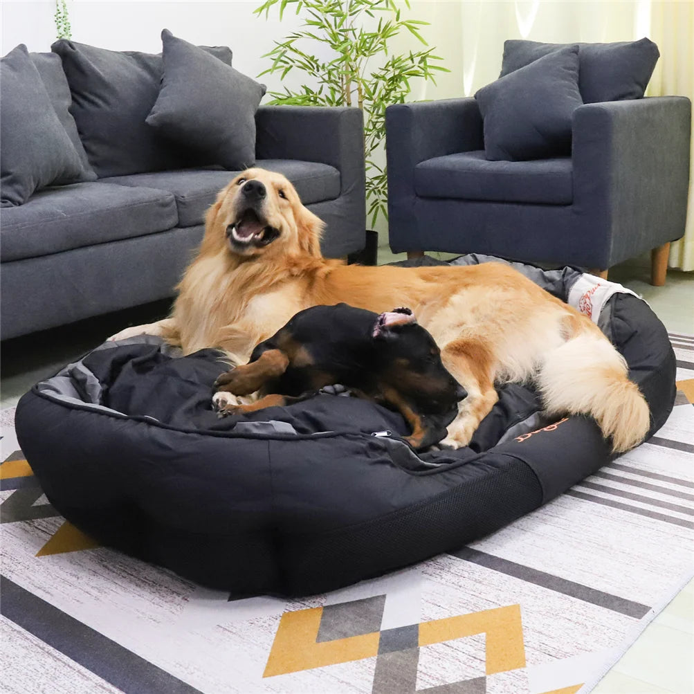 L XL XXL Dog Bed for All Season Pet Calming Sleeping Mat Sofa Pet Kennel Cushion with Removable Cushion  Oxford Cover