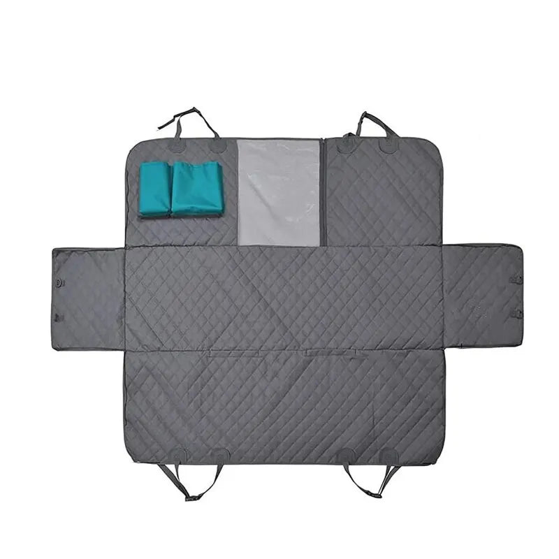 Waterproof Nonslip Dog Car Seat Cover Backseat Hammock Pet Luxury Pet Travel Dog Carrier Car Rear Back Seat Protector Mat