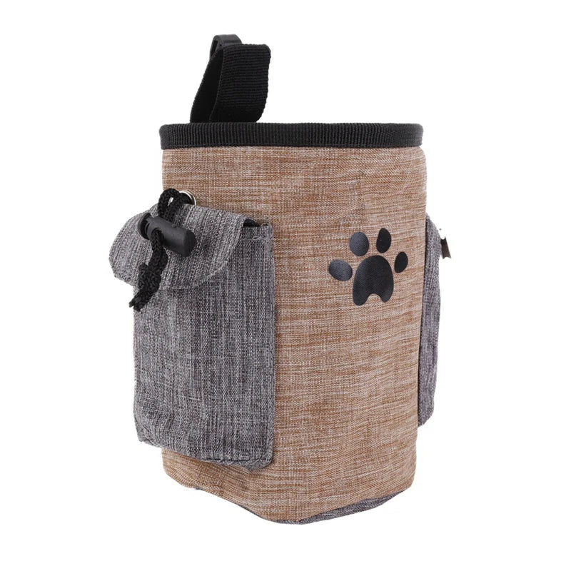 Dog Treat Pouch Dog Training Pouch Bag with Waist Shoulder Strap Poop Bag Dispenser Treat Training Bag for Treats Pet Toys