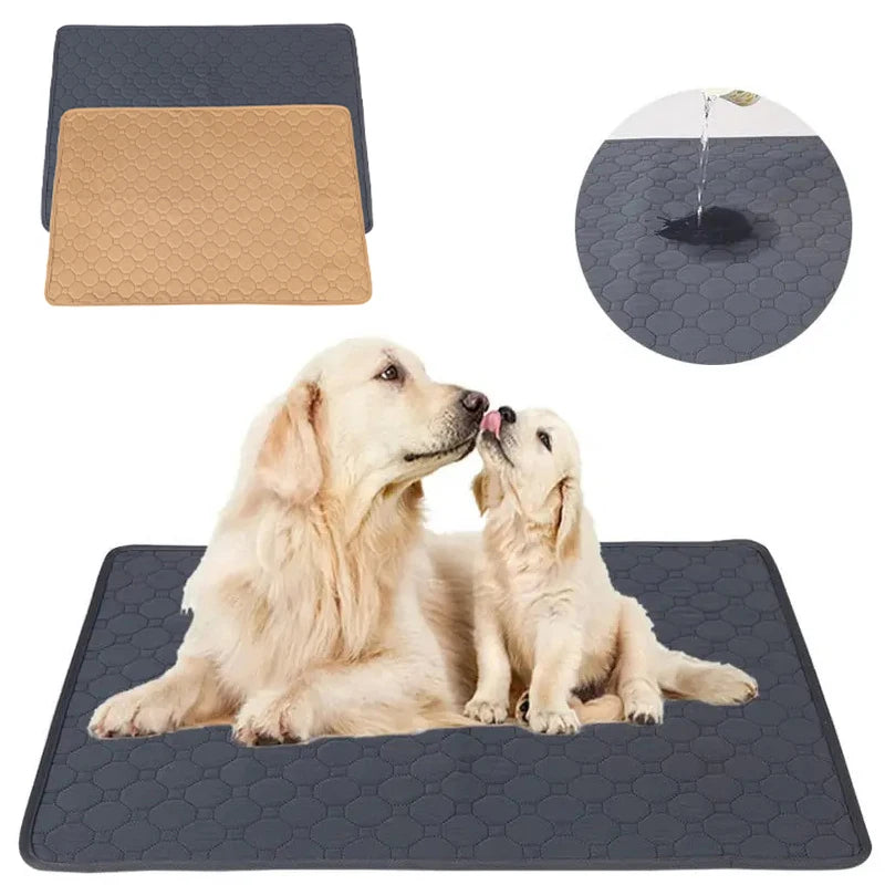 Absorbent Washable Dog Pee Pad Reusable Dogs Urine Mat Waterproof Puppy Training Diaper Mat for Car Seat Floor Sofa Pet Supplies