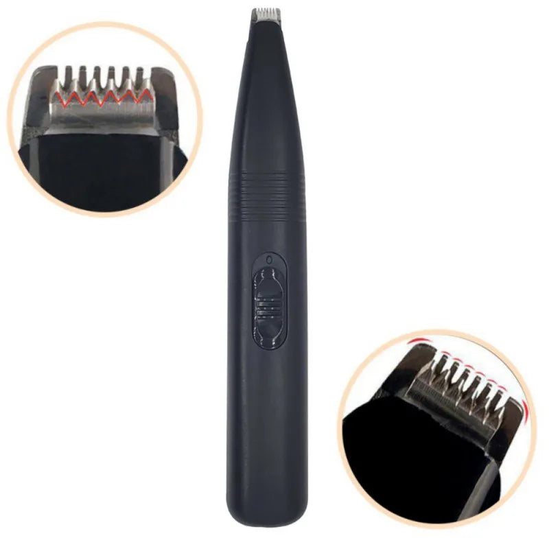 Professional Pet Hair Trimmer Simple Dog Hair Grooming Tool Solid Color Cat Shaving Set Electric Hygiene Supplies For Puppy