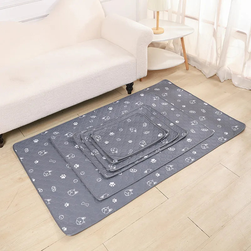 Dog Pee Pad Blanket Reusable Highly Absorbent Diaper Washable Puppy Training Pad Pet Bed Urine Mat for Pet Car Seat Cover