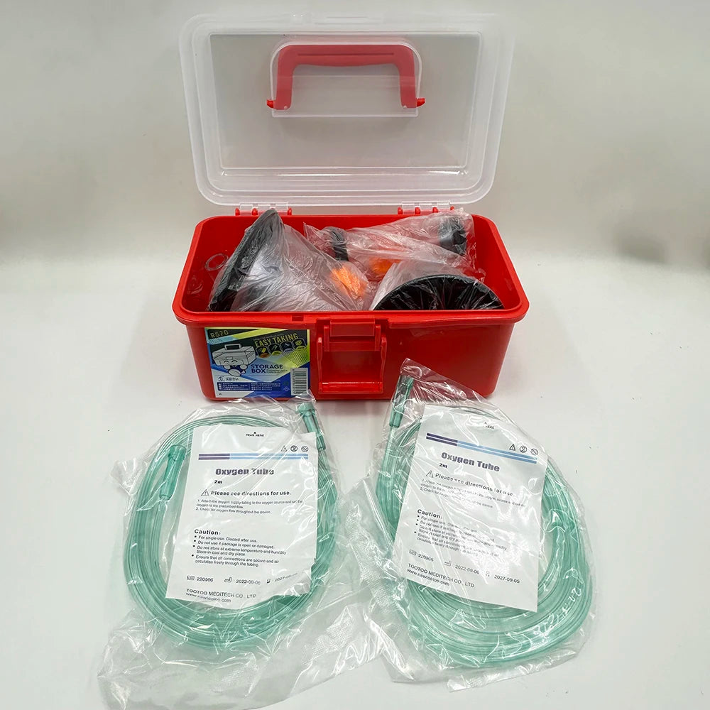 NO.1-NO.5 Pet Dog Cat Oxygen Mask Kit Oxygen Inhalation Atomizing Mask for Animals Clinic Supplies Pet Care Room
