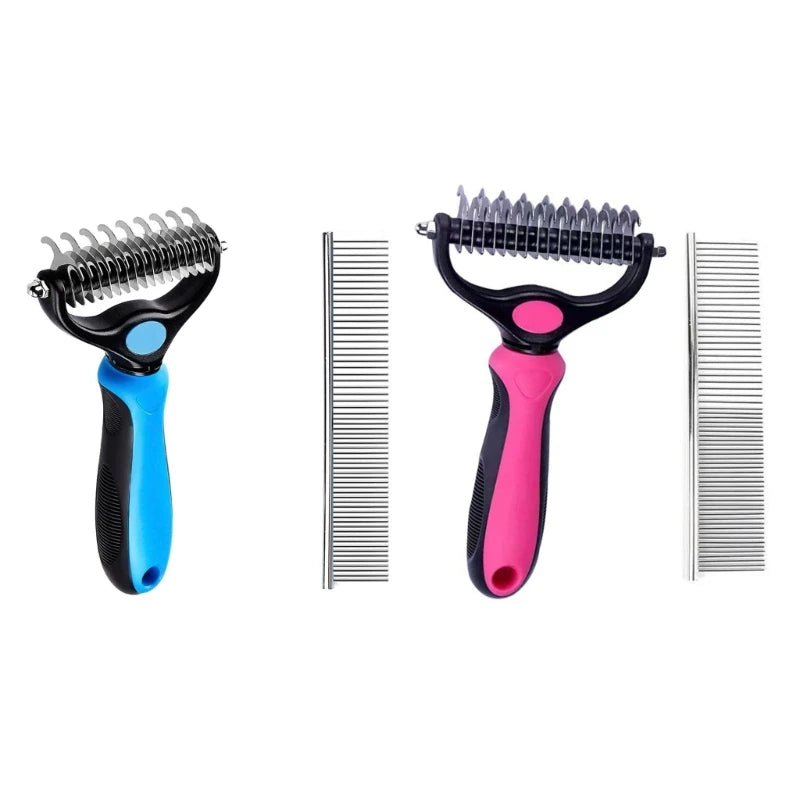 Pet Hair Removal Combs Cats Combs Deshedding Combs Shedding Combs Dogs Combs Grooming Combs Dematting Combs Rake Combs