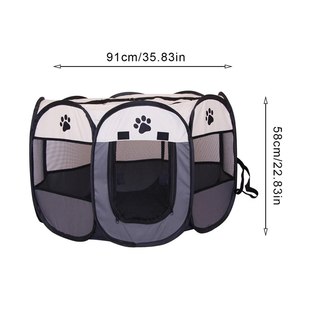 Pet Playpen Dog  Foldable Dog Tent  Water Resistant Removable Pen Kennel Lampshade for Dog Cat Puppy