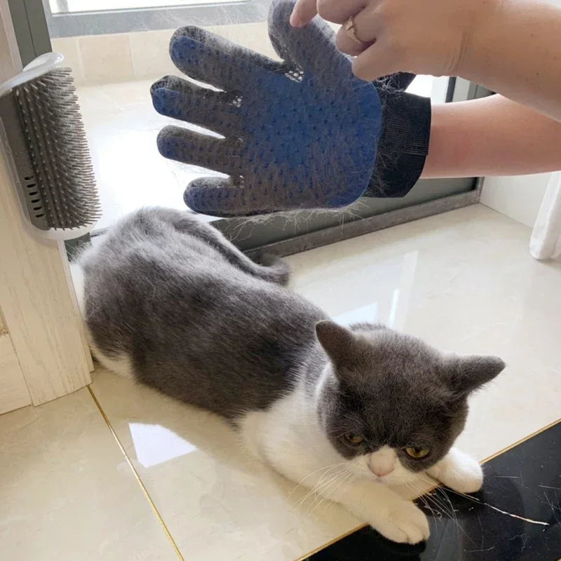 Silicone Pet Grooming Glove, Cats Brush Comb, Deshedding Dogs Bath Cleaning, Loose Shedding Hair Supplies, Animal Combs