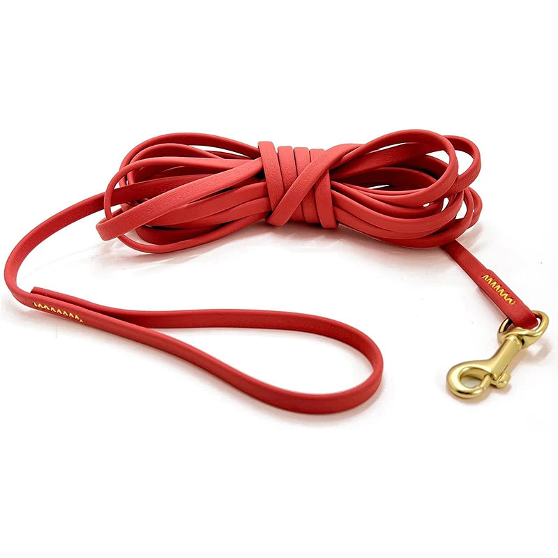 Dog Leash 3M 6M 9M Long PVC Pet Leashes Easy To Clean Rope Waterproof Training Leash For Large Medium Small Dogs