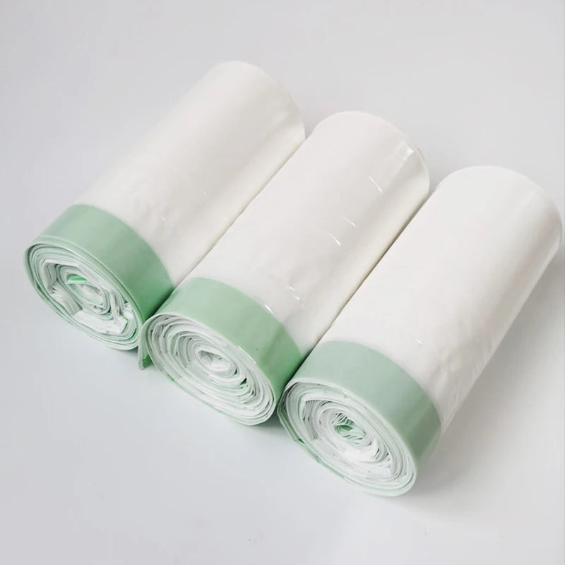 1roll Cat Litter Bag One-time Thickened Drawstring Cat Poop Bag Dispenser Toilette Litter Tray Cleaning Bag Pets Acessorios