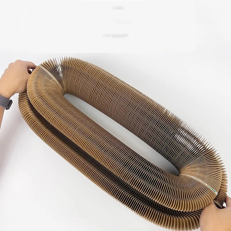 Wear-resistant non-shedding cat toy organ cat scratching board self-pleasure and boredom relief artifact rubber ball energy-cons