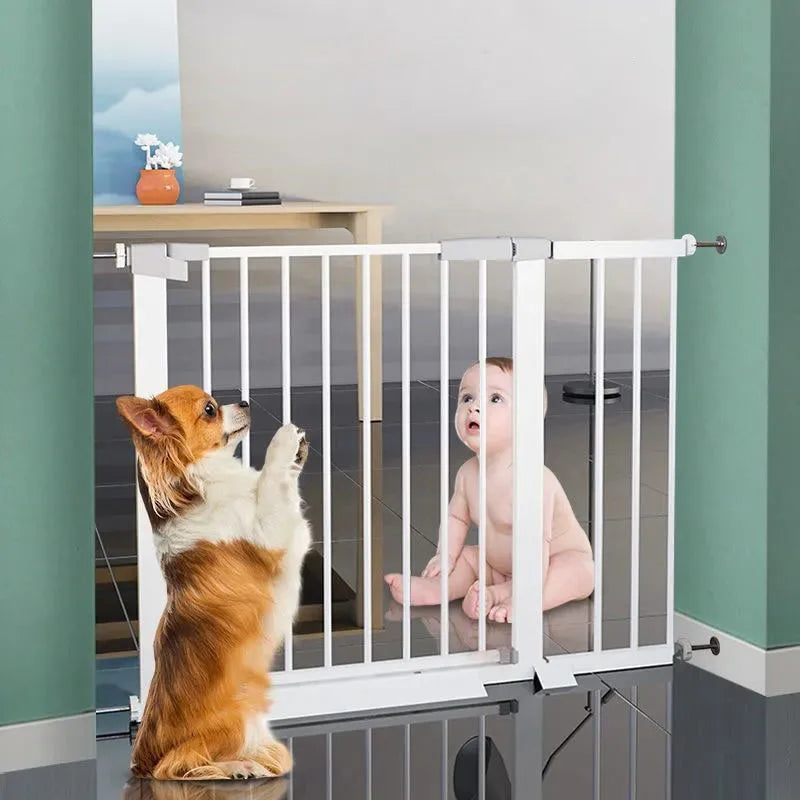 Baby Safety Gate for Stairs Balcony Grating for Babies Door Protector Child Safety Barrier Puppy Door Fence Kids Door Stopper