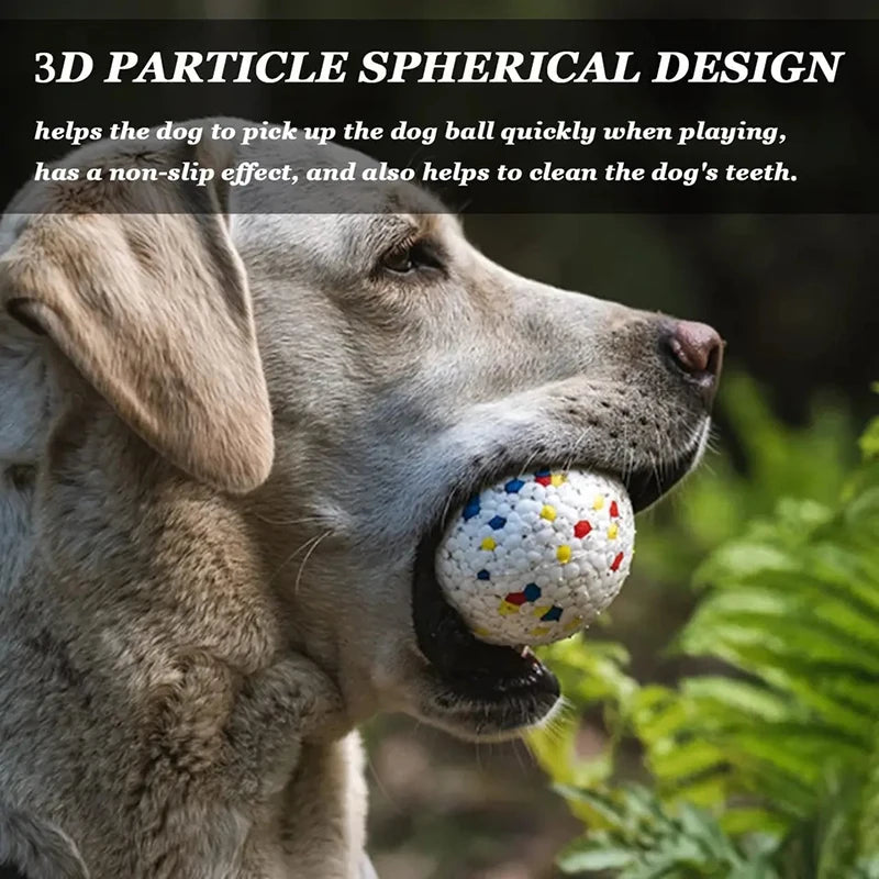 Pet Dog Chewing Ball Interactive Dog Toys High-Elastic ETPU Dog Toy Balls Bite Resistance Cleaning Teeth Toy Pet Accessories