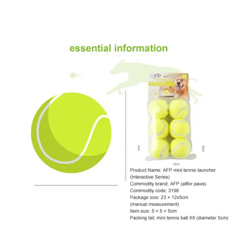 1pc Pet Dog Bite Ball Toys For Small Dogs Rubber Chew Puppy Toy Dog Stuff Dogs Toys Pets Tennis Launcher Small Ball