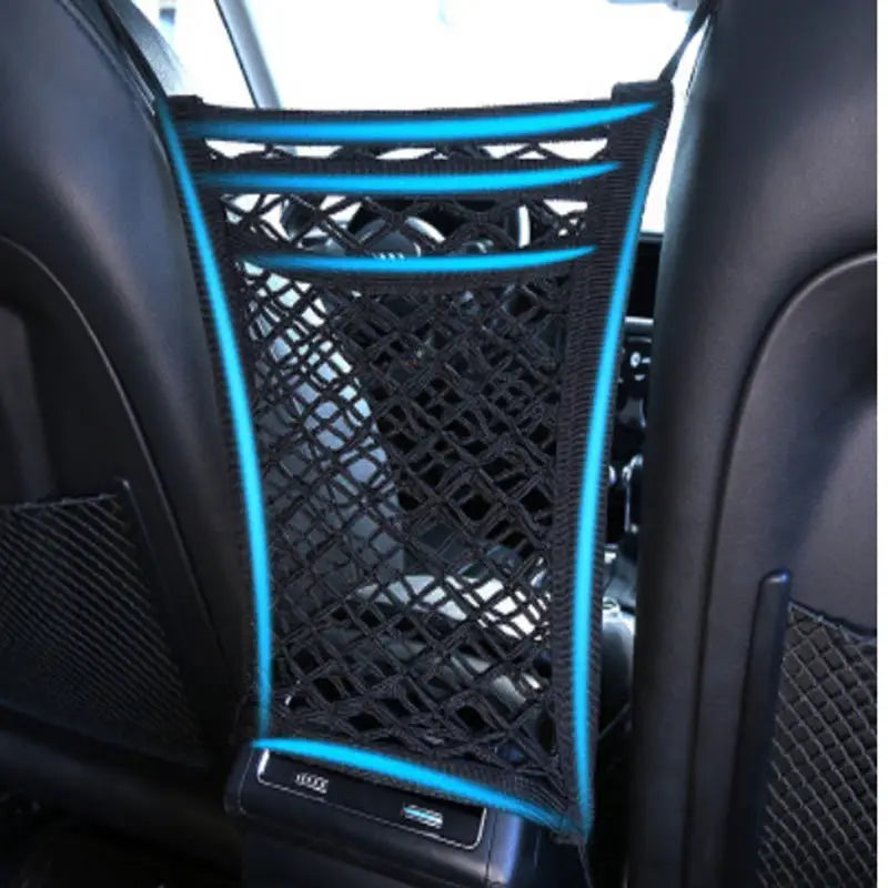 Black Elastic Car Pet Fence Dog Safety Isolation Net Travel Isolation Barrier Mesh Dog Fence Anti-collision Mesh Pet Supplies