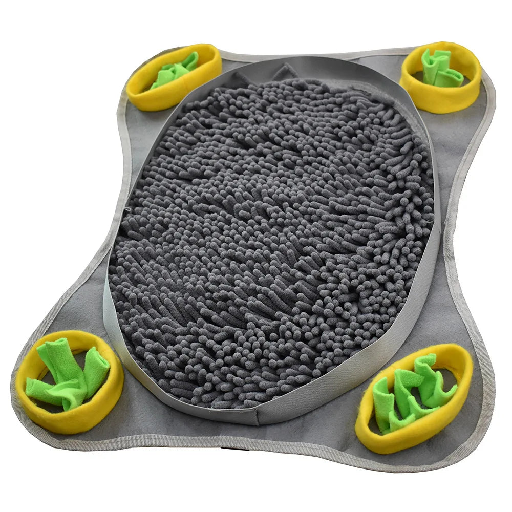 Pet Snuffle Mat Durable Washable Dog Cat Slow Feeding Bowl Food Dispenser Mat Smell Training Sniffing Pad Dog Toys Stress Relief