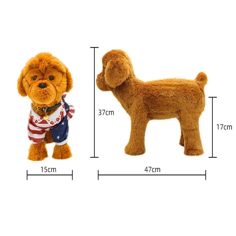 Silicone Simulation Dog Companion Toy Pet Male Condolence Toy Dog Toy Small Dog Bulldog Corgi Teddy Dog Accessories